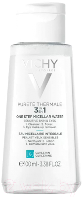 Мицеллярная вода Vichy Purete Thermale с минералами для чувствит. кожи лица глаз и губ (100мл)
