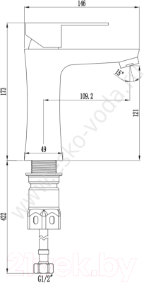 Смеситель Esko CG 26