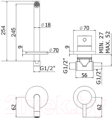 Смеситель Paffoni Light LIG007CR70