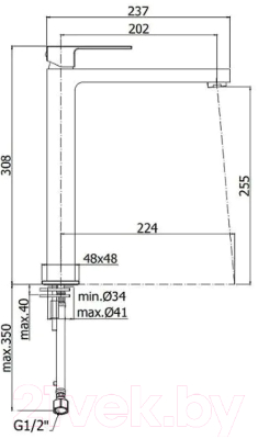 Смеситель Paffoni Elle EL081NO