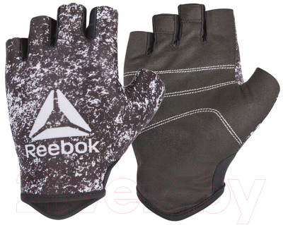 Перчатки для фитнеса Reebok RAGB-13634 (М, белый/черный)