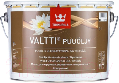 Масло для древесины Tikkurila Валтти (9л, бесцветный)