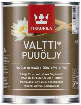 Масло для древесины Tikkurila Валтти (900мл, бесцветный)
