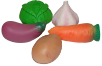 Набор игрушечных продуктов Огонек Овощи для рагу / С-1492 - 