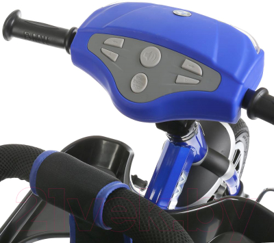 Трехколесный велосипед с ручкой BMW Trike 3 колеса / BMW5-M-N1210-LBLUE (голубой)