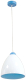 Потолочный светильник Элетех Сканди дуэт НСБ 01-60-131 / 1005253137 (белый/голубой) - 