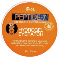Патчи под глаза Ekel Гидрогелевые с пептидом-7 (60шт) - 