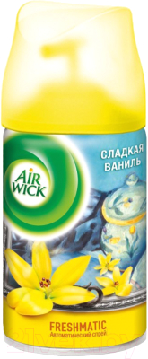 Сменный блок для освежителя воздуха Air Wick Freshmatic Сладкая ваниль (250мл)