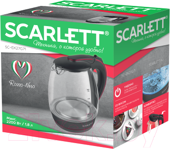 Электрочайник Scarlett SC-EK27G71