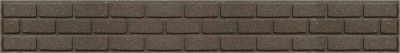 Бордюр садовый Multy Home Bricks EU5000060 (коричневый)