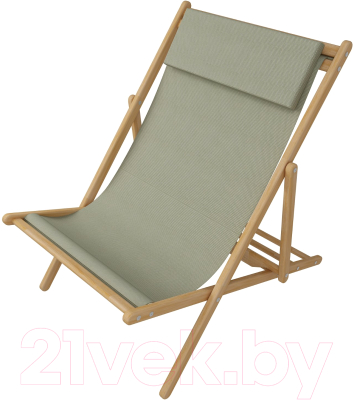 Кресло-шезлонг складное ФА-Мебель Марсель (серый)