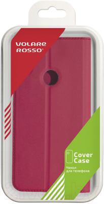 Чехол-книжка Volare Rosso Book для Y6 2019/Y6s/Honor 8A/8A Pro (красный)