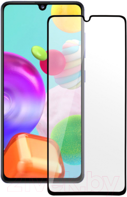 Защитное стекло для телефона Volare Rosso Fullscreen Full Glue для Galaxy A41 (черный)