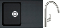 

Мойка кухонная со смесителем, 114.0443.359 + смеситель 30335DC1