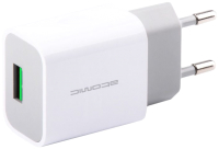 Зарядное устройство сетевое Atomic U2 1 USB 1A (черный) - 