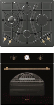 Комплект встраиваемой техники Weissgauff EOA69AN+HGRG641ANR