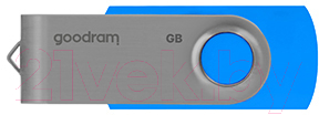 Usb flash накопитель Goodram Twister UTS2 64GB Blue (UTS2-0640NBBBX)