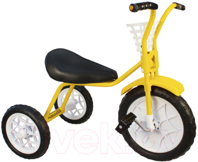Трехколесный велосипед Самокатыч Зубренок / 526-611Y (желтый)
