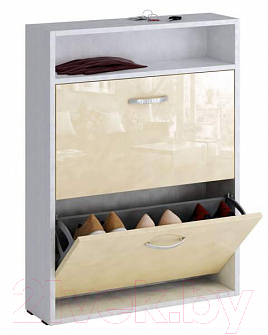 

Тумба в прихожую MFMaster, Милан-25 / МСТ-ОДМ-25-БЖ-ГЛ-УЗ