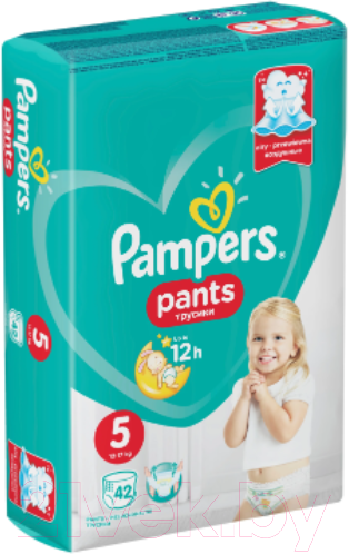 Подгузники-трусики детские Pampers Pants 5