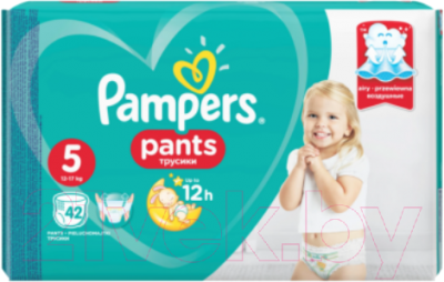 Подгузники-трусики детские Pampers Pants 5 (42шт)