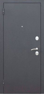 Входная дверь Гарда Муар Царга 6мм Лиственница мокко (86x205, левая)