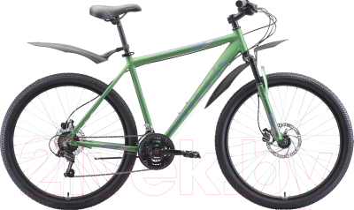 Велосипед STARK Tank 27.1 HD 2020 (18, зеленый/серый)