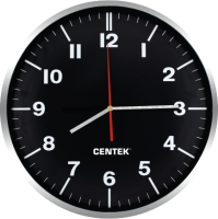 Настенные часы Centek СТ-7100 (черный) - 
