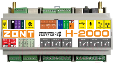 Контроллер отопительный Zont H-2000 / 729 ML00003734
