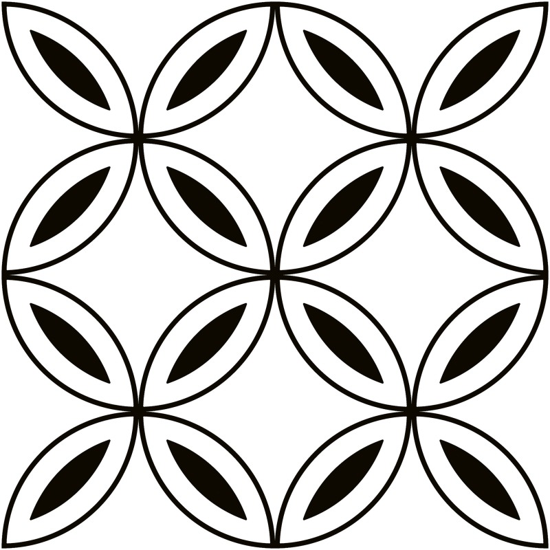 Плитка Cersanit Stream Геометрия 17922 (298x298, белый)