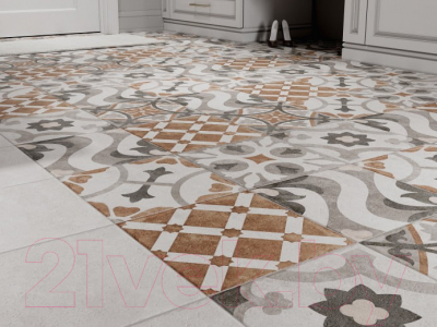 Плитка Cersanit Carpet Пэчворк C-CP4A452D (298x298, многоцветный)