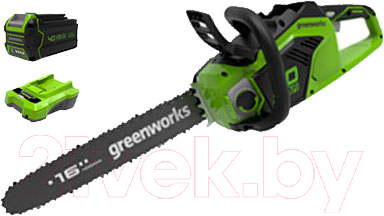 Электропила цепная Greenworks GD40CS18