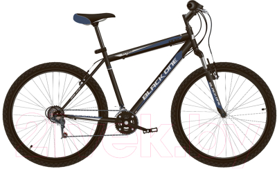 Велосипед Black One Onix 27.5 D 2020 (18, черный/синий/серый)
