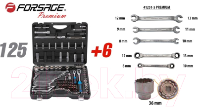 Универсальный набор инструментов Forsage F-41251-5 P