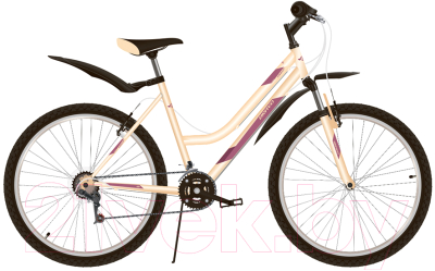 Велосипед Bravo Tango 26 2020 (14.5, песочный/розовый)