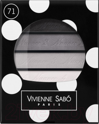 Палетка теней для век Vivienne Sabo Quatre Nuances тон 71