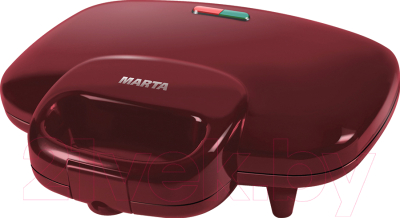 Сэндвичница Marta MT-1753 (красный гранат)