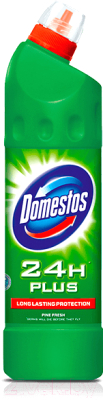 Чистящее средство для ванной комнаты Domestos Pine Fresh с дезинфицирующим эффектом (750мл)