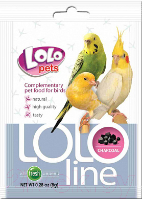 Корм для птиц Lolo Pets Lololine Charcoal LO-72041 (10г)