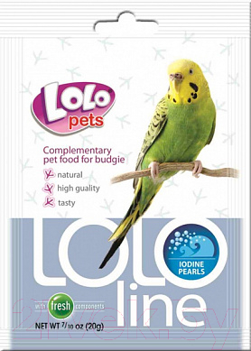 Корм для птиц Lolo Pets Lololine Iodine Pearls LO-72143 (20г)