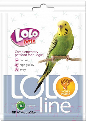 Корм для птиц Lolo Pets Lololine Honey Pearls LO-72144 (20г)
