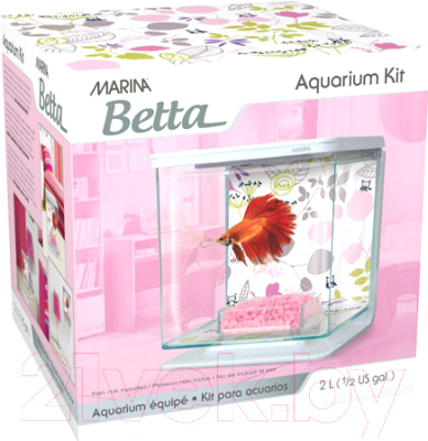 Аквариум HAGEN Marina Betta Kit Floral 13354