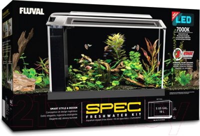 Аквариумный набор HAGEN Fluval Spec V / 10516 (черный)