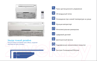 Сплит-система Roda RS-CF60AX/RU-60AX3