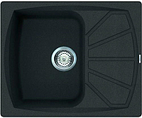 

Мойка кухонная Elleci, Living 125 Full Black G40 / LGL12540