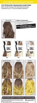 Оттеночный бальзам для волос L'Oreal Paris Colorista Washout (желтый)