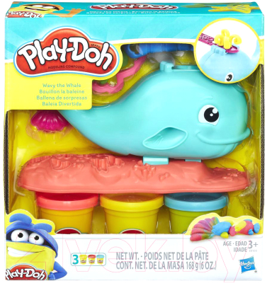 Набор для лепки Hasbro Play-Doh Забавный Китенок / E0100