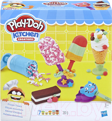 Набор для лепки Hasbro Play-Doh Создай любимое мороженое / E0042