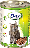 

Корм для кошек Dax, С кроликом