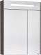 Шкаф с зеркалом для ванной Акватон Сильва 60 (1A216202SIW50) - 